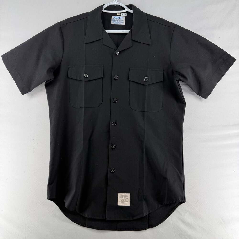 1201 M Patriot Styled By Weintraub Bros. Co. Vintage Uniform Short Sleeve Shirt